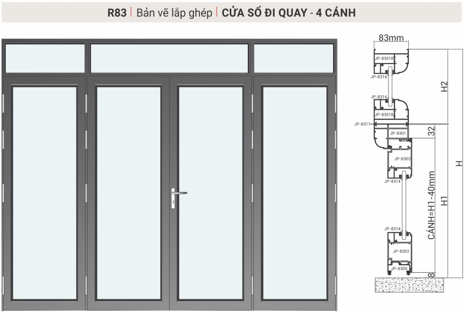 cua_di_mo_quay_4_canh_maxpro_he_r83_-_xuongcuanhom-vn